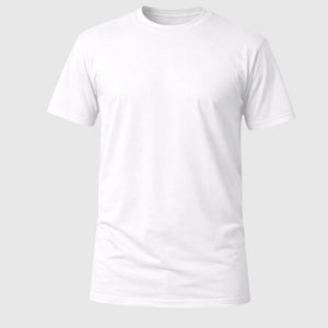 Camiseta Básica 100% algodão Fio 30.1 - Branco