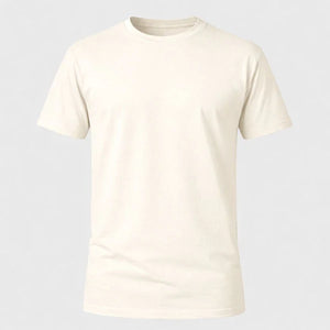 Camiseta Básica 100% algodão Fio 30.1 - Off White