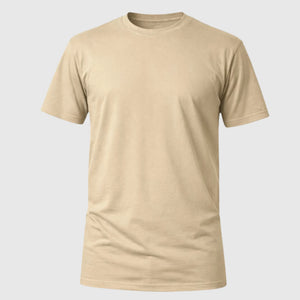 Camiseta Básica 100% algodão Fio 30.1 - Caqui