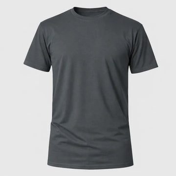 Camiseta Básica 100% algodão Fio 30.1 - Grafite